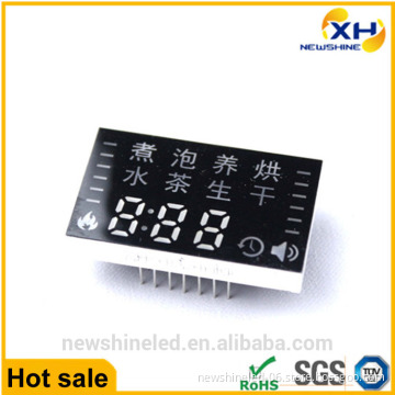 NEWSHINE Custom Full Color digital 7 Segment cooking Display led